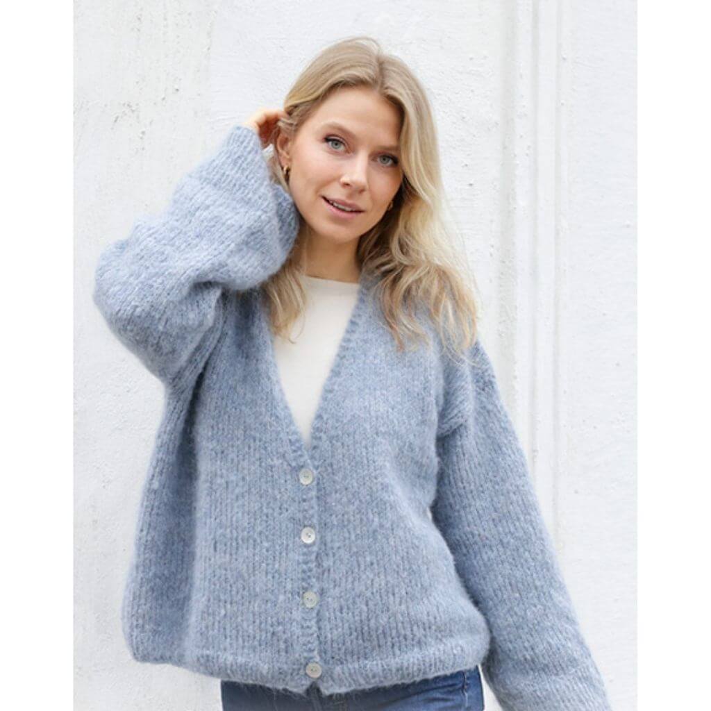 Drops Design Pattern Damen Jacke Open Sky Cardigan Strickanleitung - Drops (PDF) bei bei bei bei bei bei bei Lieblingsgarn
