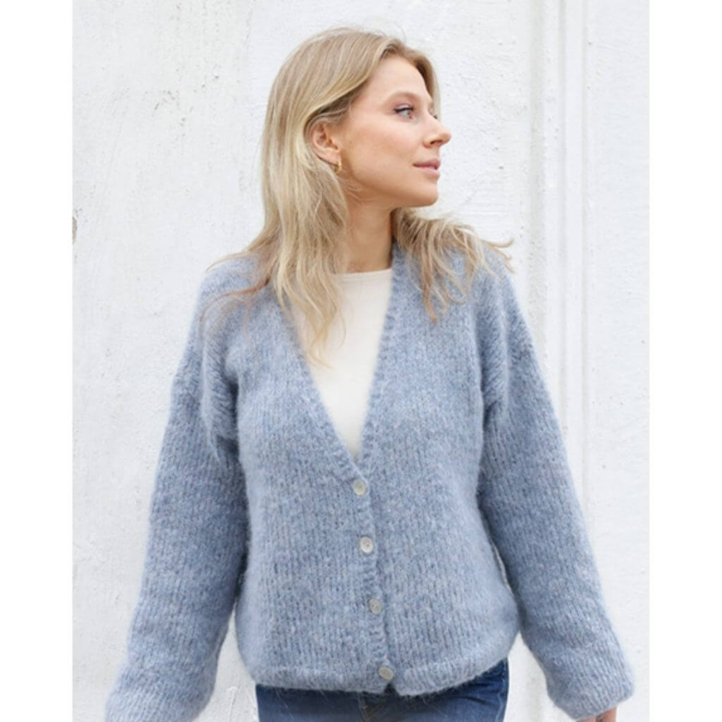 Drops Design Pattern Damen Jacke Open Sky Cardigan Strickanleitung - Drops (PDF) bei bei bei bei bei bei bei Lieblingsgarn