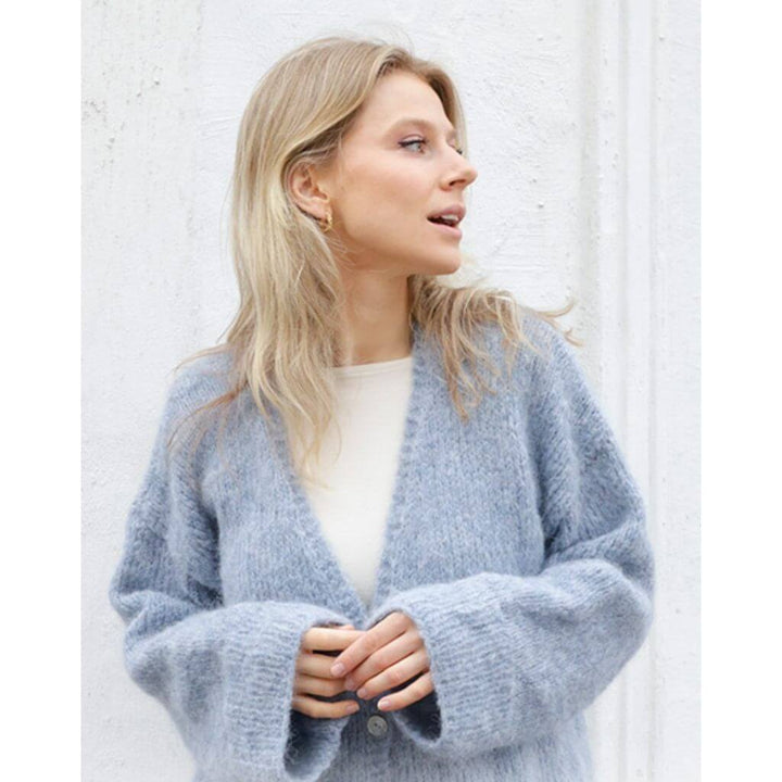 Drops Design Pattern Damen Jacke Open Sky Cardigan Strickanleitung - Drops (PDF) bei bei bei bei bei bei bei Lieblingsgarn
