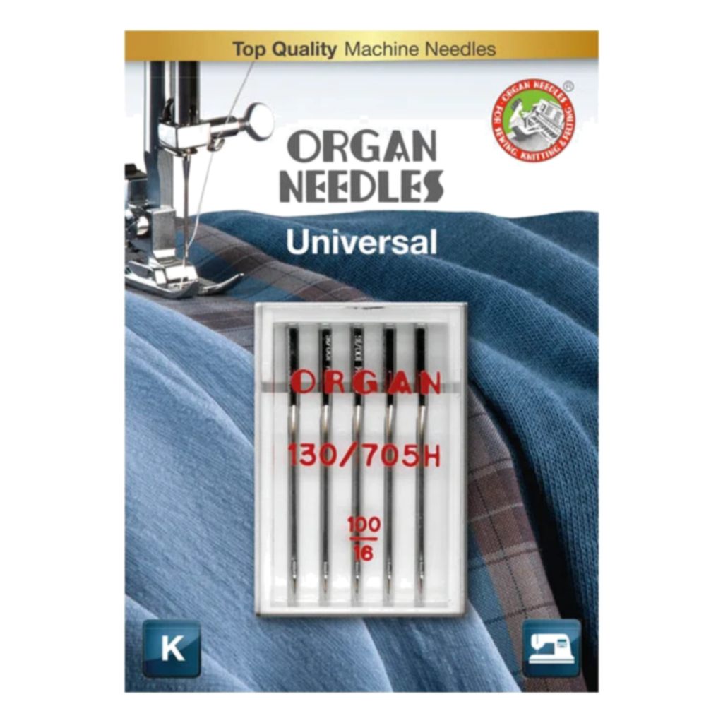 Organ Needles Organ Universalnadeln 130/705 H, Farbe 110 – Metall bei Lieblingsgarn
