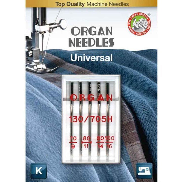 Organ Needles Organ Universalnadeln 130/705 H, Farbe 70/100 – Metall bei Lieblingsgarn