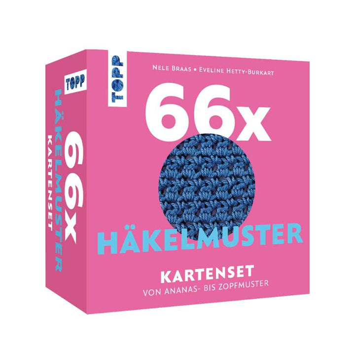 Topp Topp DIY -  66x Häkelmuster Kartenset Lieblingsgarn