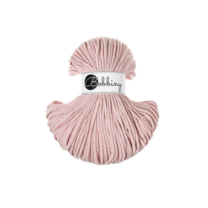 Bobbiny Pastel Pink Bobbiny Classic cotton cords 4mm 100m Lieblingsgarn