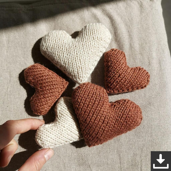Paulastrickt Pattern Herz ALLERLIEBST Strickanleitung - Paulastrickt (PDF) bei bei bei bei bei bei bei bei bei Lieblingsgarn