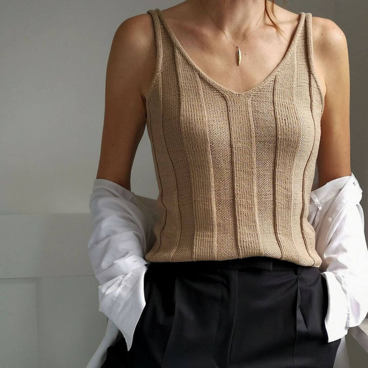 Cécile Top Strickanleitung - Paulastrickt (PDF)