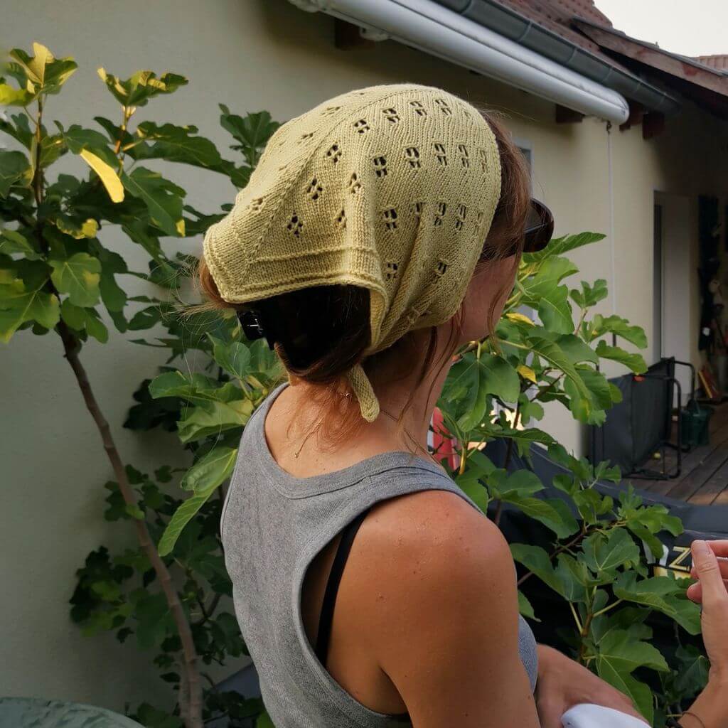 Holly Bandana Strickanleitung - Paulastrickt (PDF)