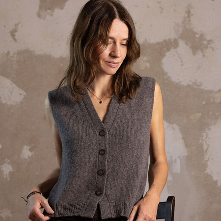 Paulastrickt Pattern Weste Toni Vest Strickanleitung - Paulstrickt (PDF) bei bei bei bei bei bei bei bei bei Lieblingsgarn