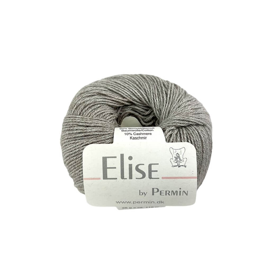 Permin Elise, Farbe 20 Khaki – Kaschmir und Stricken.Baumwolle bei Lieblingsgarn