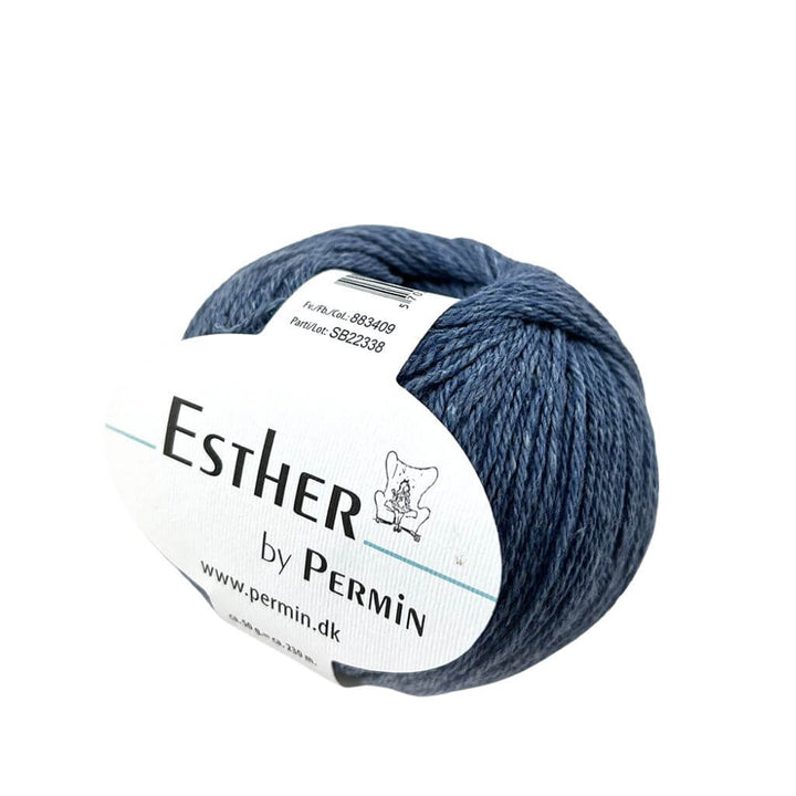 Permin Esther, Farbe 09 Helldenim – Baumwolle und Schurwolle bei Lieblingsgarn
