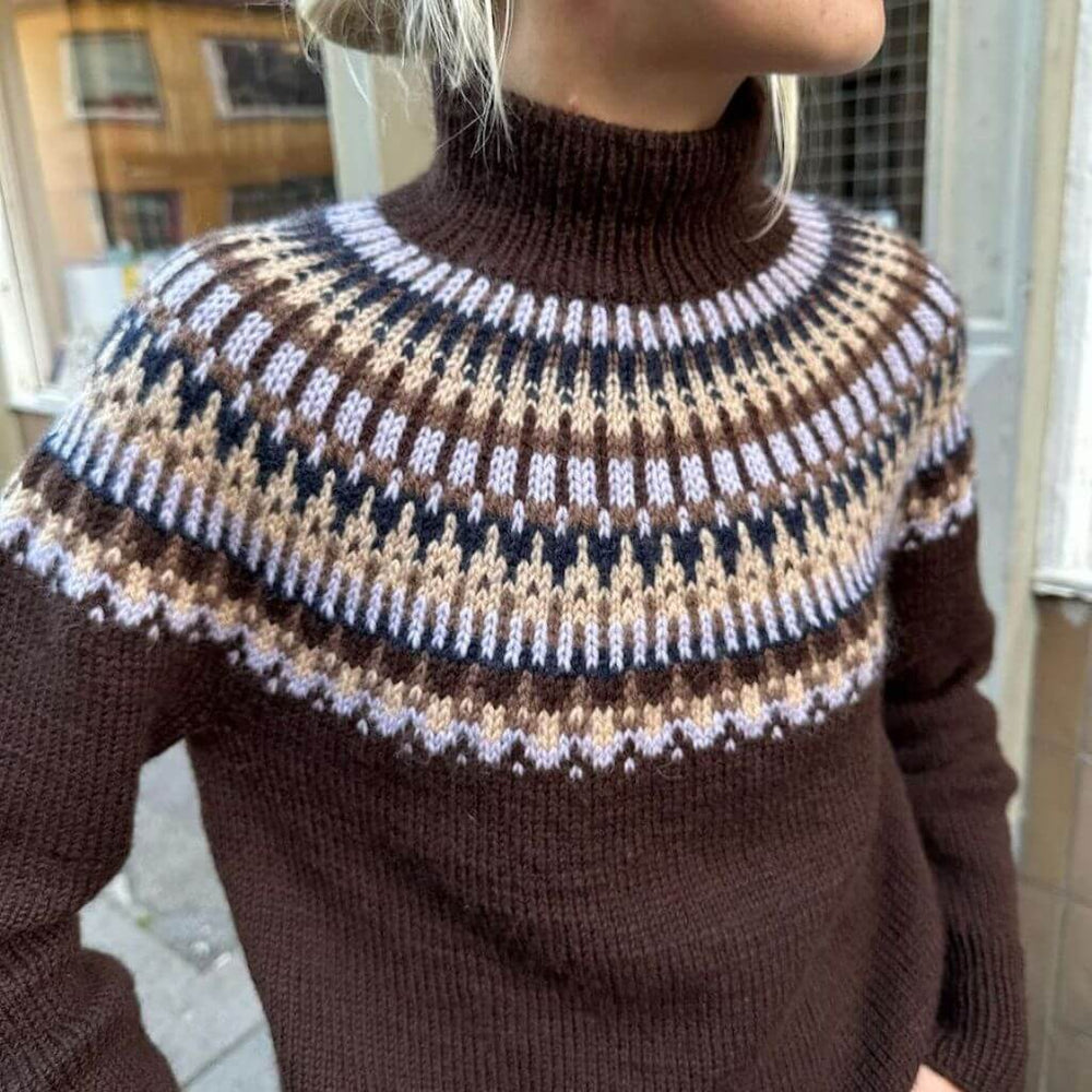 PetiteKnit Pattern Norwegerpullover Celeste Sweater Strickanleitung - PetiteKnit (Heft) bei bei bei bei bei bei Lieblingsgarn