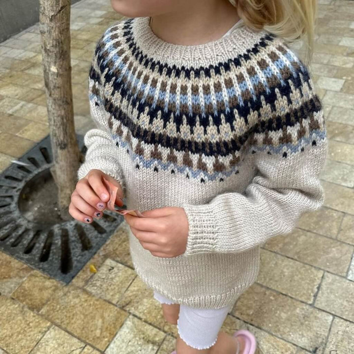 PetiteKnit Pattern Kinderpullover Celeste Sweater Junior Strickanleitung - PetiteKnit (Heft) Lieblingsgarn