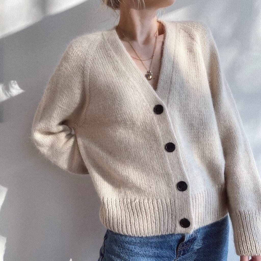 PetiteKnit Champagne Cardigan Strickanleitung - PetiteKnit (Heft) Lieblingsgarn