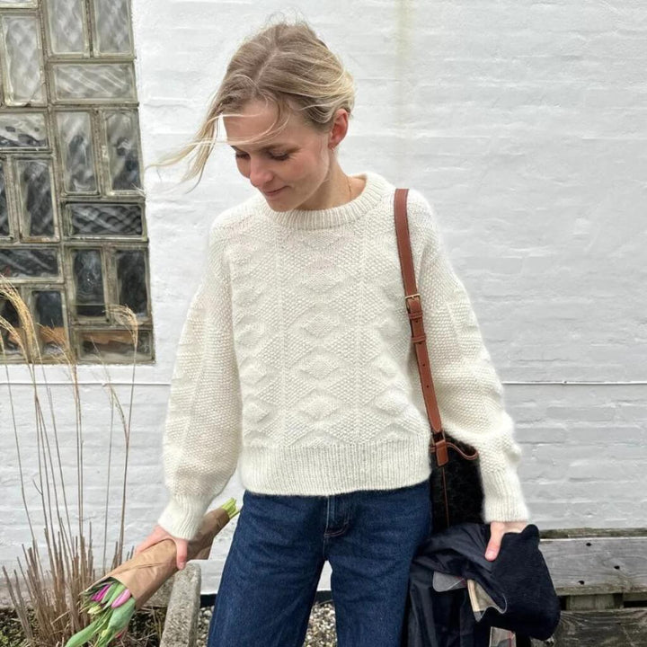 PetiteKnit Pattern Damen Pullover Esther Sweater Strickanleitung - PetiteKnit (Heft) bei bei bei bei bei bei Lieblingsgarn