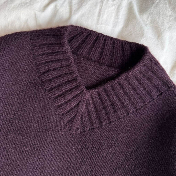 PetiteKnit Hannah Sweater V-Neck Strickanleitung - PetiteKnit (Heft) Lieblingsgarn