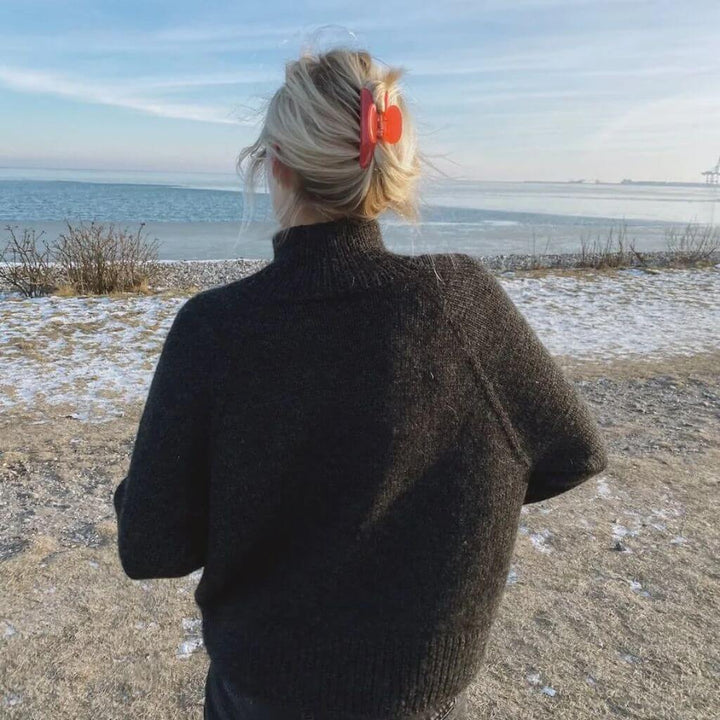 PetiteKnit Pattern Damen Pullover Louvre Sweater Strickanleitung - PetiteKnit (Heft) Lieblingsgarn