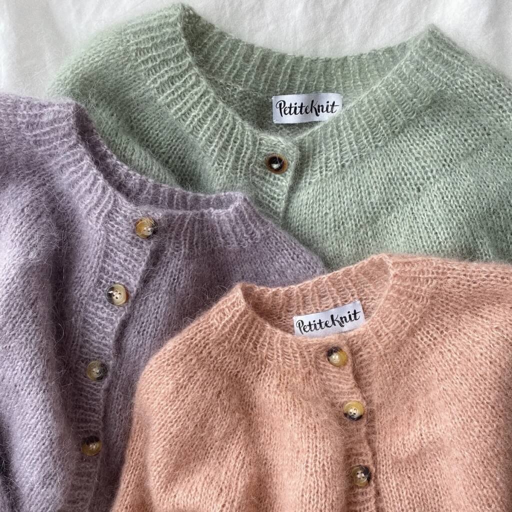 PetiteKnit Pattern Novice Cardigan Mohair Edition Strickanleitung - PetiteKnit (Heft) Lieblingsgarn
