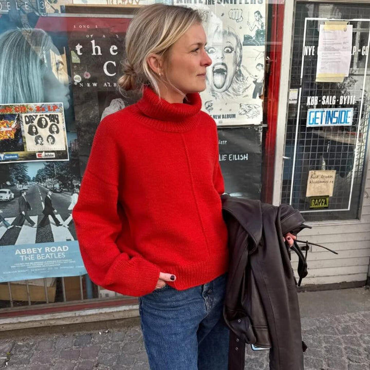 PetiteKnit Pullover Scarlet Sweater Strickanleitung - PetiteKnit (Heft) bei bei bei bei bei bei bei bei bei bei Lieblingsgarn