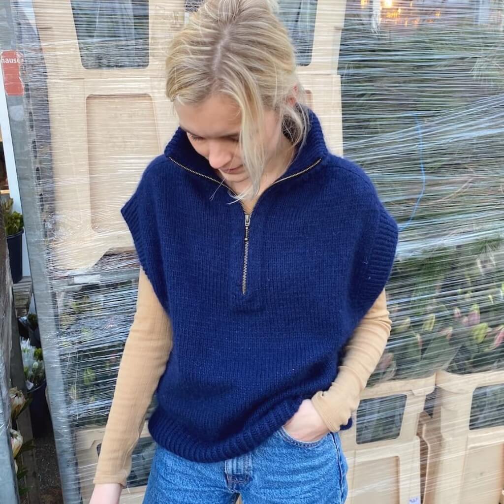 PetiteKnit Pattern Pullunder Zipper Strickanleitung - PetiteKnit (Heft) bei bei bei bei bei bei bei bei bei bei Lieblingsgarn