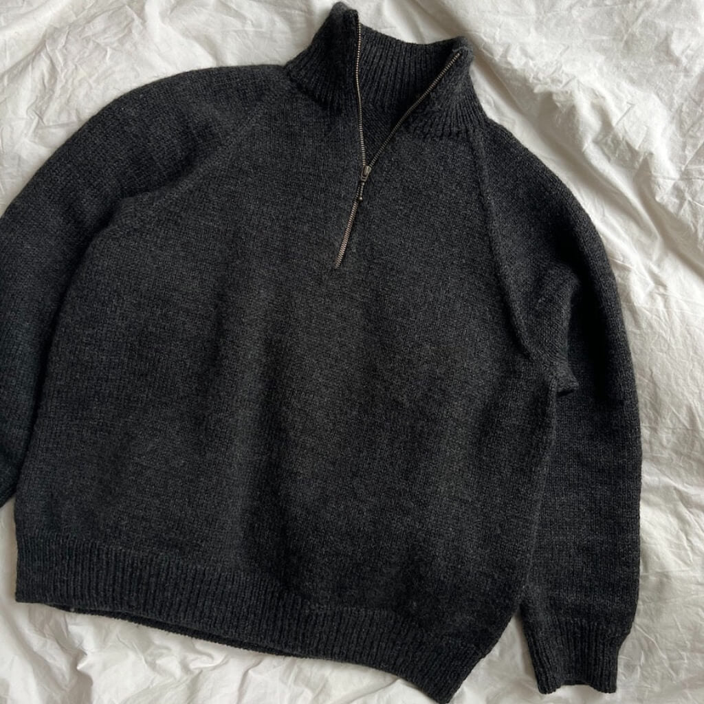 PetiteKnit Zipper Sweater Light Herren bei bei bei bei bei bei bei bei bei bei bei bei bei bei bei bei bei bei Lieblingsgarn
