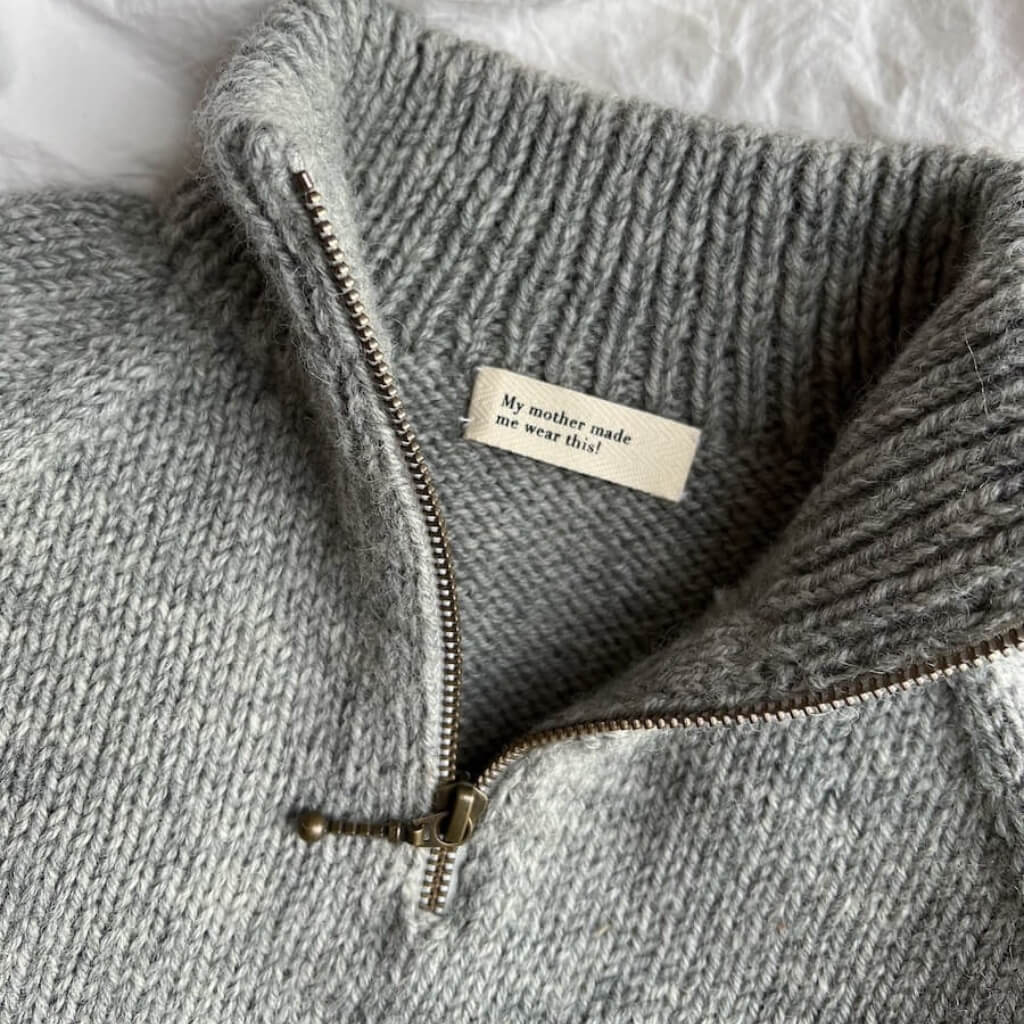PetiteKnit Pattern Kinder Pullover Zipper Sweater Light Strickanleitung - PetiteKnit (Heft) bei bei bei bei bei Lieblingsgarn