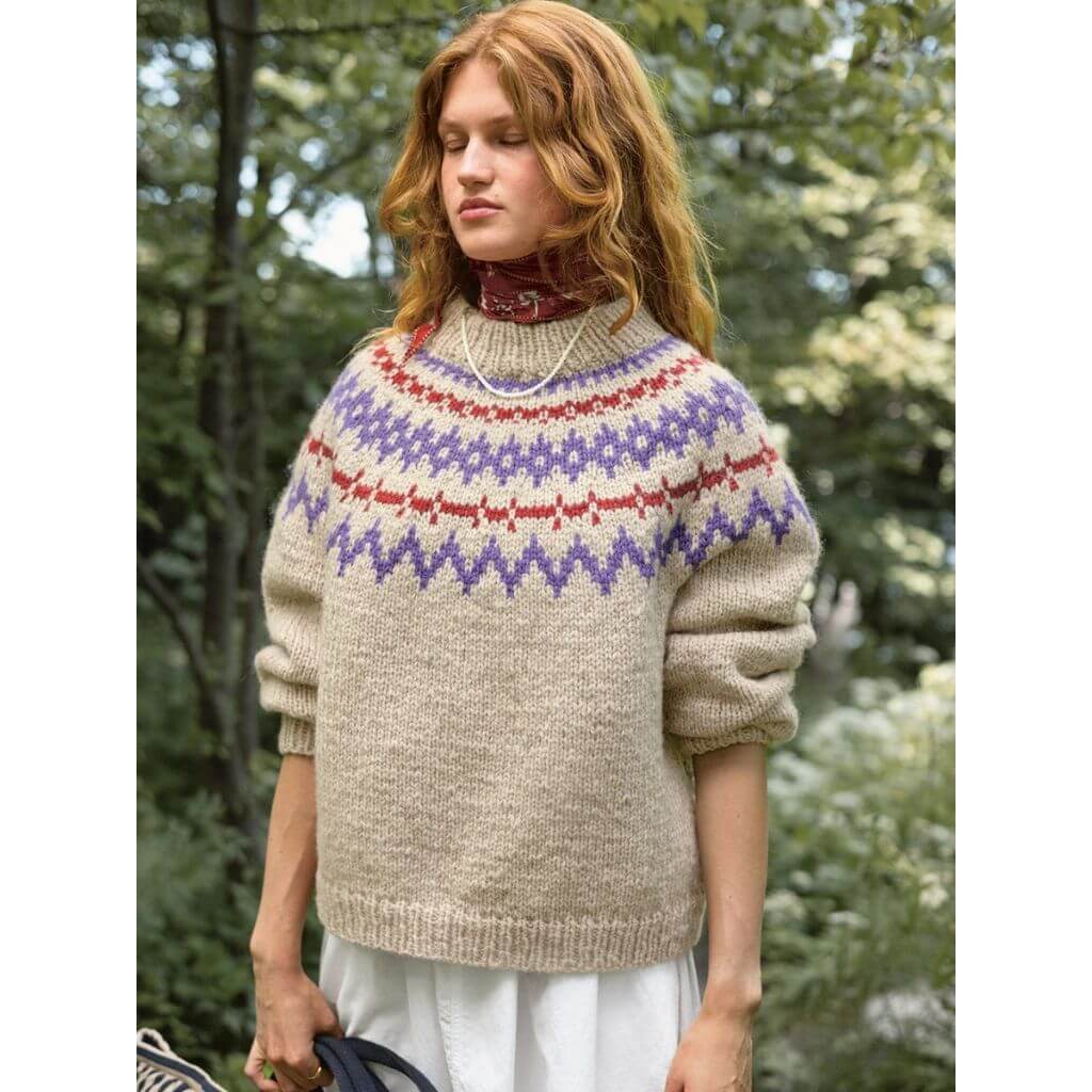 Sandnes Garn Pattern Norwegerpullover Damen Polar-Light Strickanleitung - Sandnes Garn (Heft) Lieblingsgarn