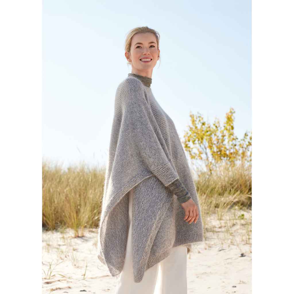 Lana Grossa Pattern Poncho Strickanleitung - Lana Grossa (PDF) Lieblingsgarn
