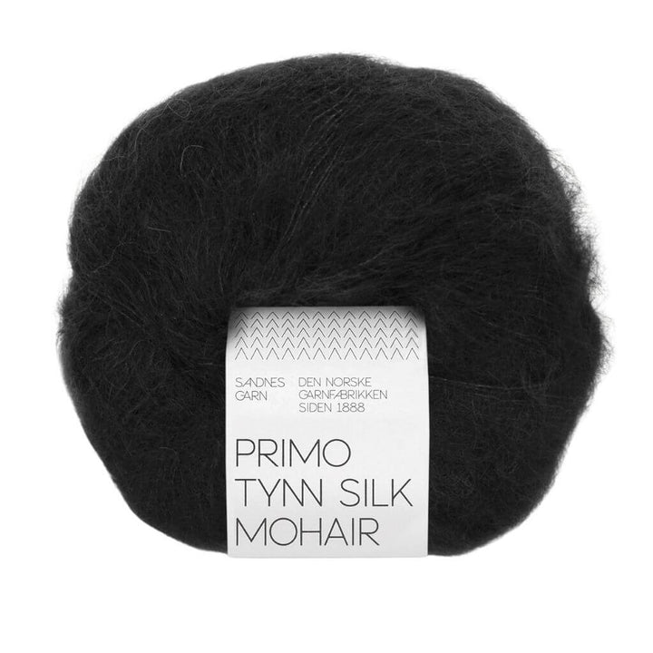Sandnes Garn 1099 - black Sandnes Garn Primo Tynn Silk Mohair Lieblingsgarn