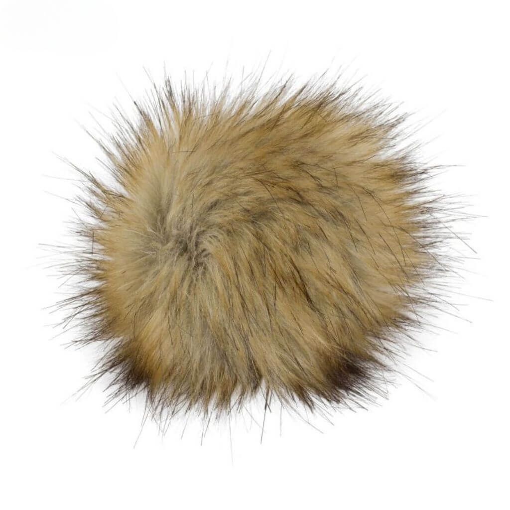 Pro Lana sand meliert Pro Lana Fell Pompon einzel Lieblingsgarn