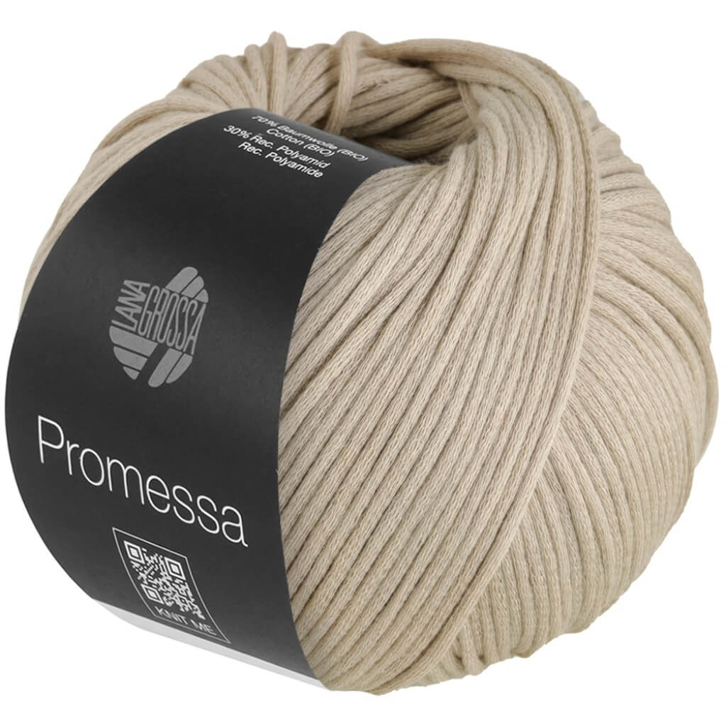 Lana Grossa 15 - Graubeige Lana Grossa Promessa Lieblingsgarn