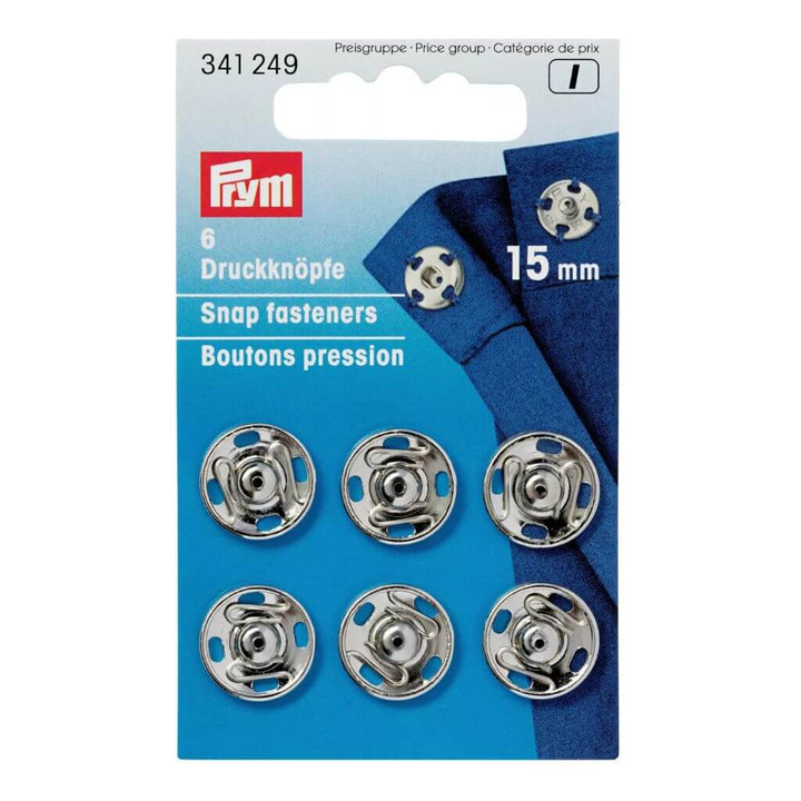 Prym Annäh-Druckknöpfe 15 mm