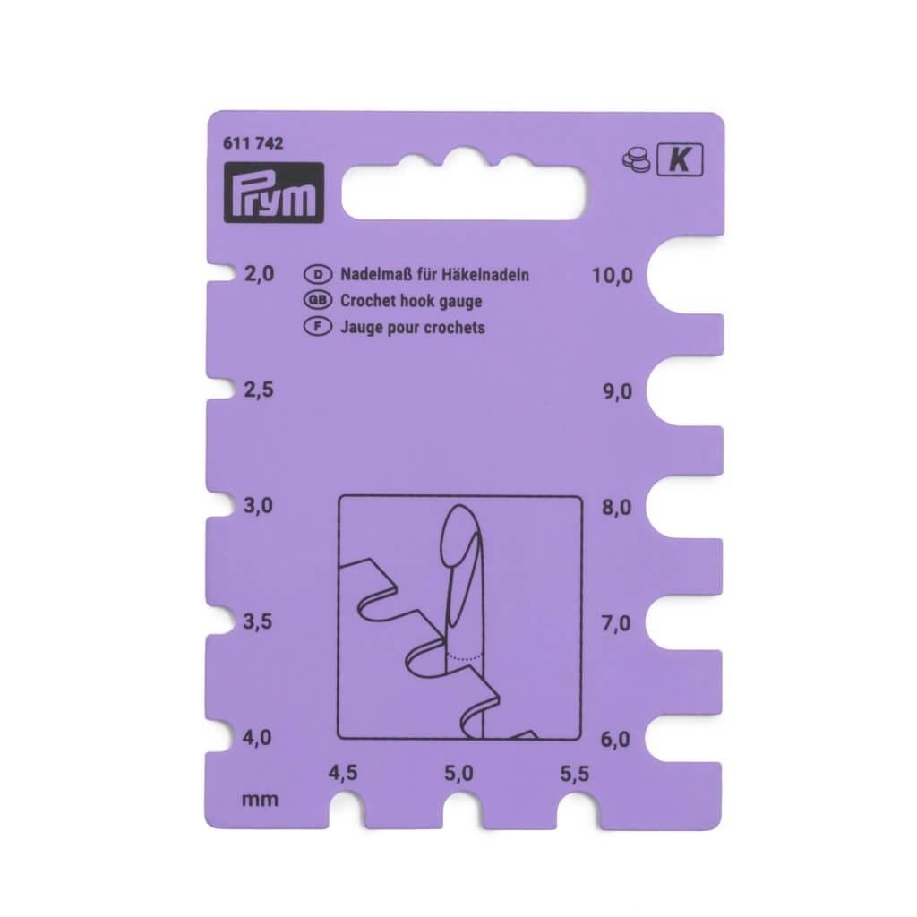 Prym Nadelmaß für Häkelnadeln bei bei bei bei bei bei bei bei bei bei bei bei bei bei Lieblingsgarn