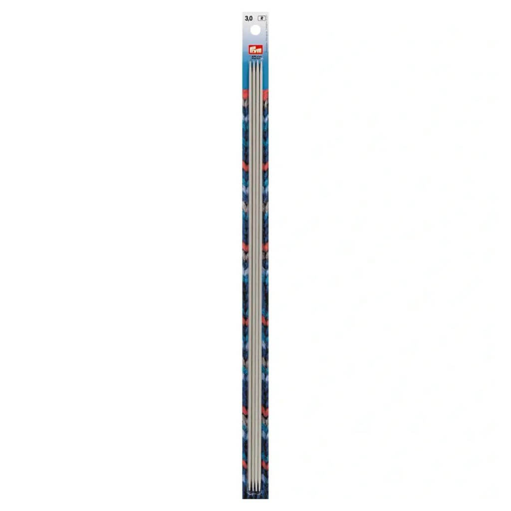 Prym 40 cm / 3 Prym Strumpfstricknadeln ALU 10 - 40 cm Lieblingsgarn