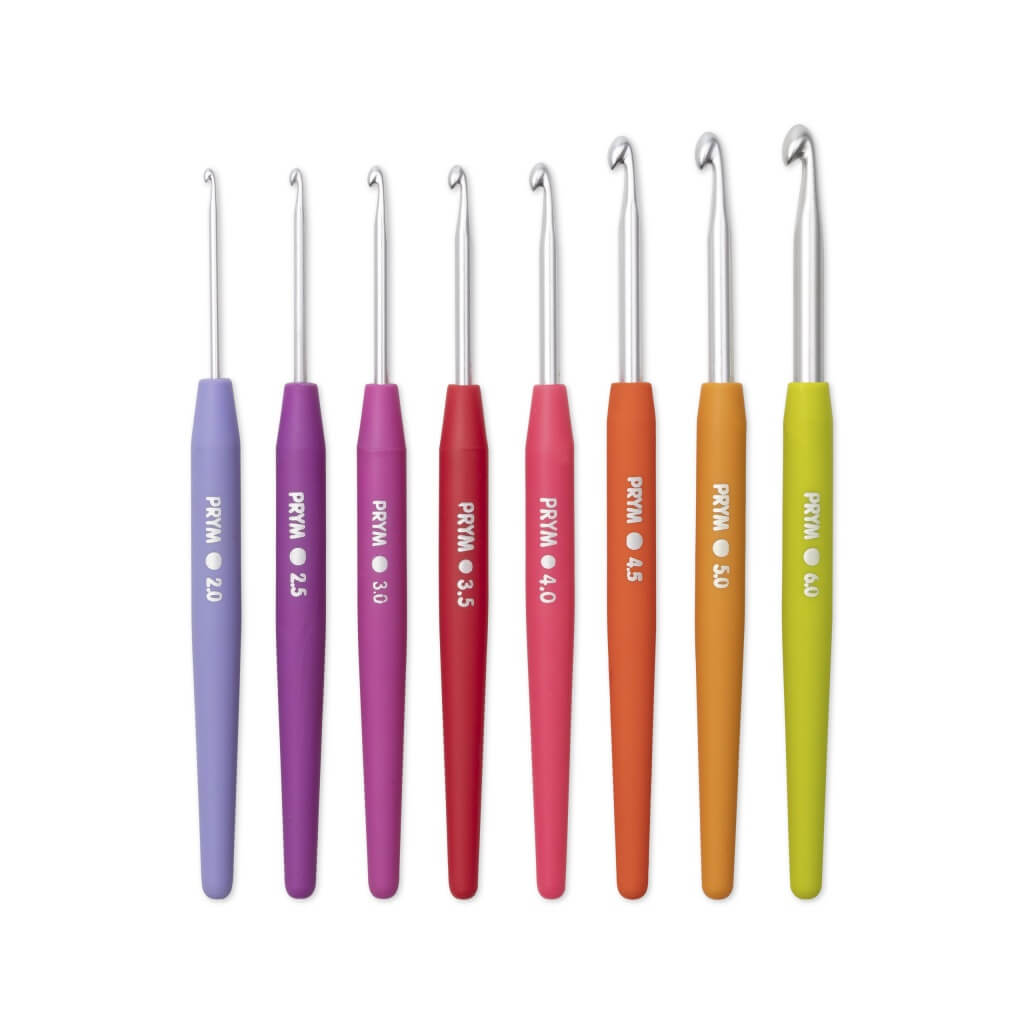 Prym Häkelnadel Set Softgriff