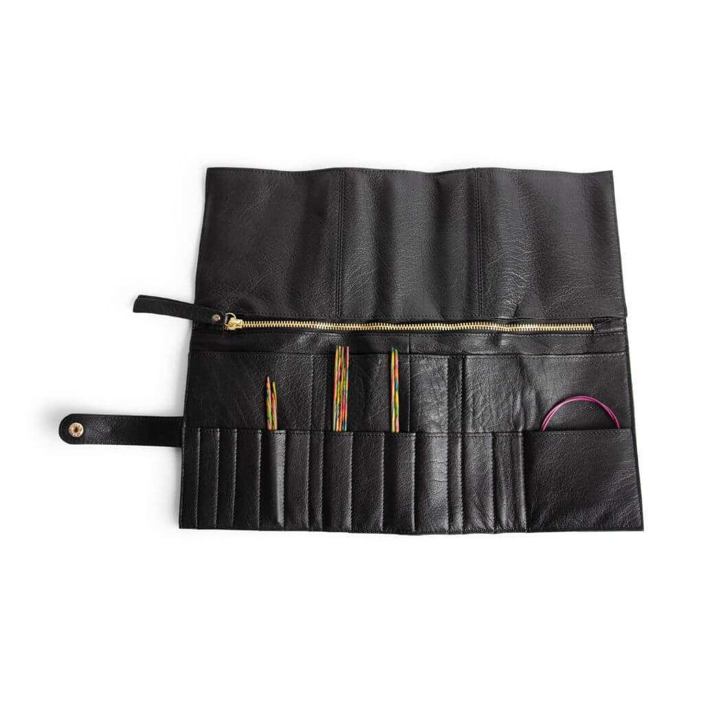 muud Stockholm - Ledertasche für Nadelsysteme