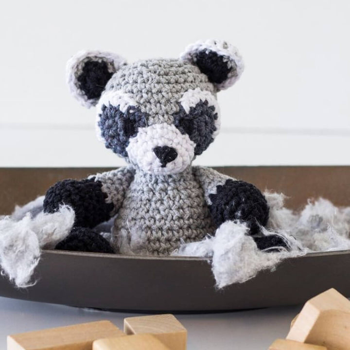 Hoooked Amigurumi Raccoon Ricky Häkelset - Hoooked bei bei bei bei bei bei bei bei bei bei Lieblingsgarn