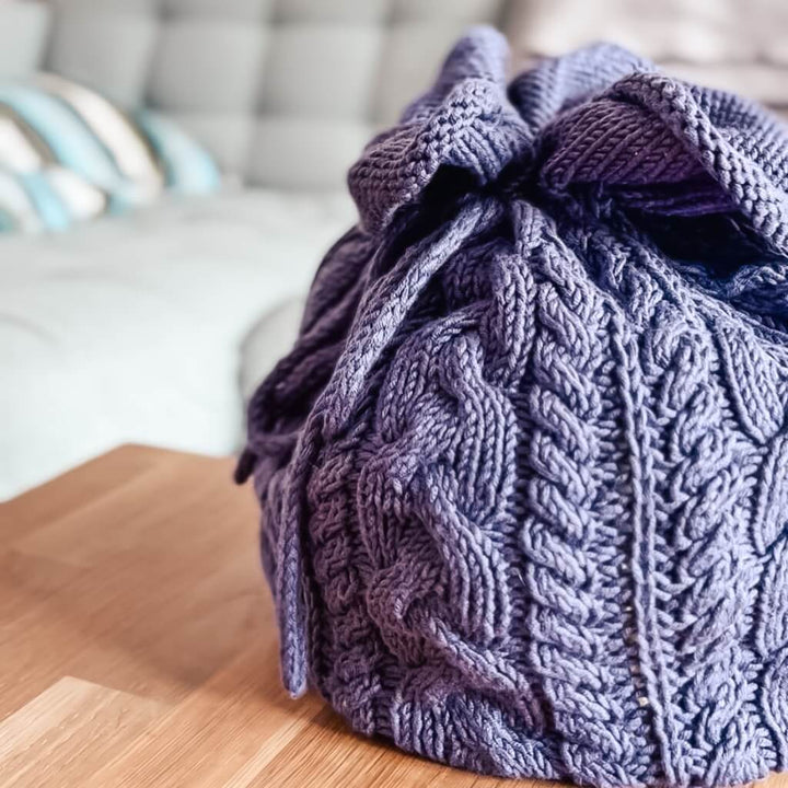 Carolin Balmes Beutel Richard ProjectBag Strickanleitung - Carolin Balmes (PDF) Lieblingsgarn