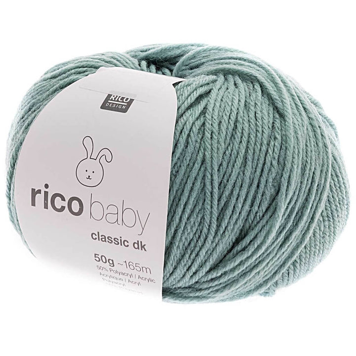 Rico Design Baby Classic DK, Farbe Eisgruen – Polyacryl und Polyamid bei Lieblingsgarn