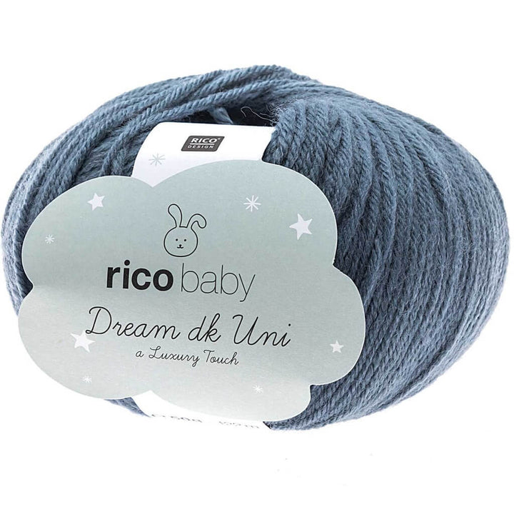 Rico Design 011 - Patina Rico Design Baby Dream Uni DK - 50g Lieblingsgarn