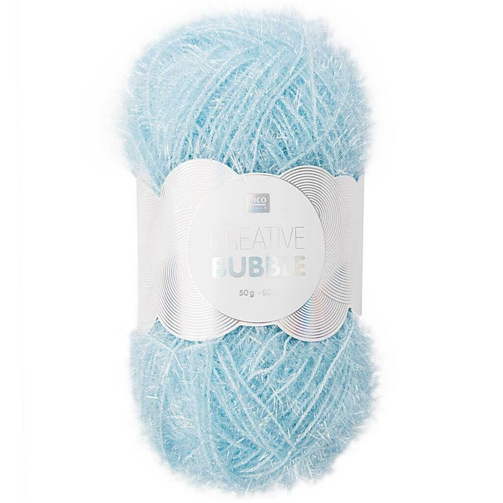 Rico Design Hellblau Rico Design Creative Bubble 50g Lieblingsgarn