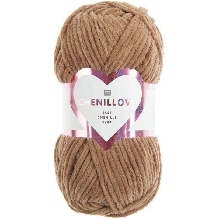 Rico Design 028 - nougat Rico Design Creative Chenillove Lieblingsgarn
