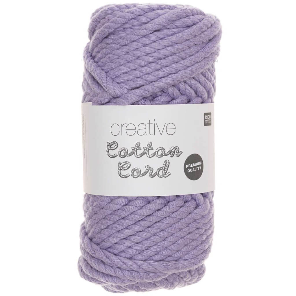 Rico Design Lila Rico Design Creative Cotton Cord 5mm x 25m Lieblingsgarn