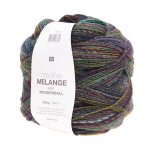 Rico Design Creative Melange Aran Wonderball 200g