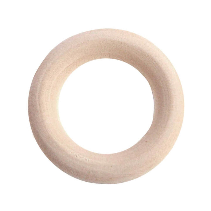 Rico Design Rico Holzring 55mm - 4 Stück Lieblingsgarn