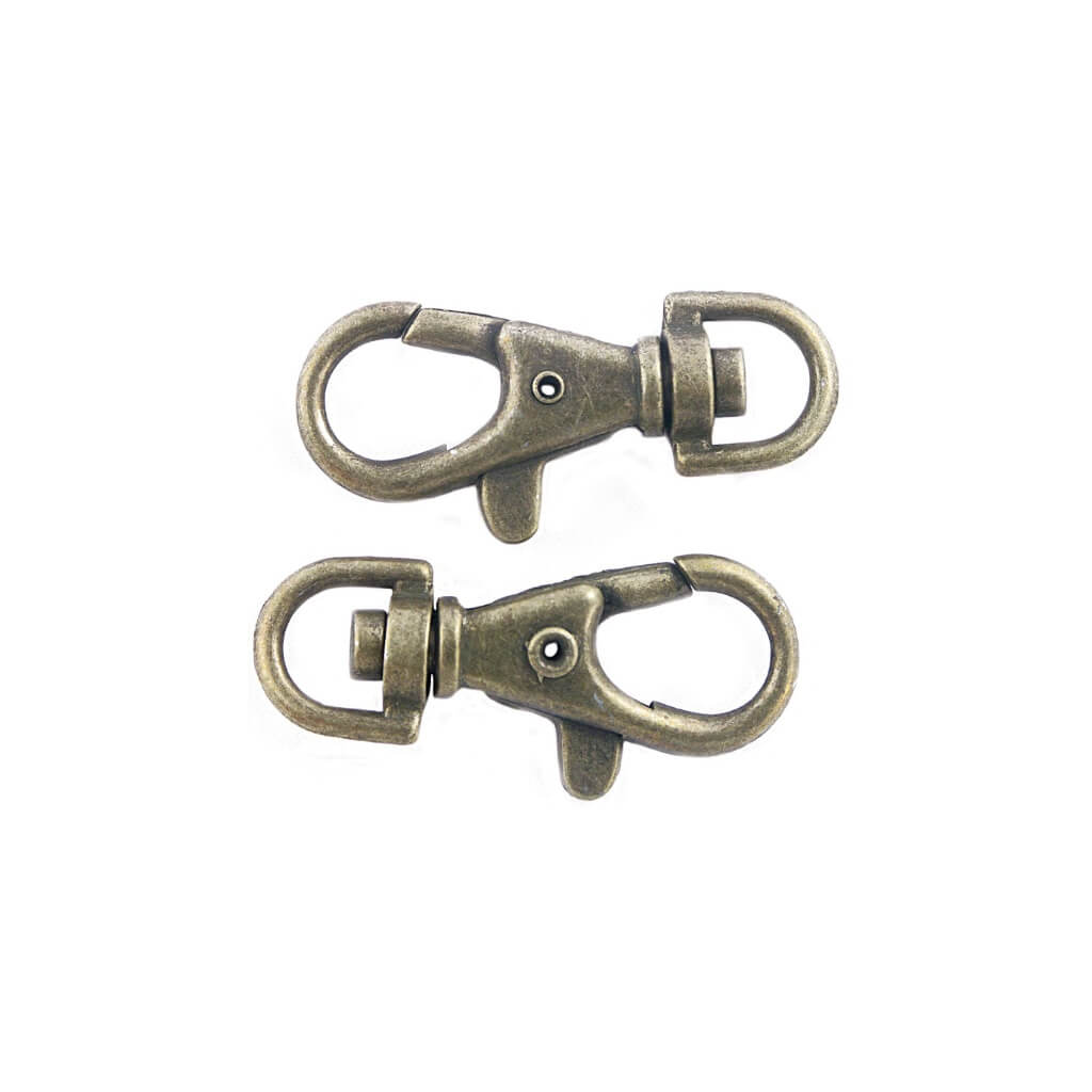Rico Design 2 Stk. Karabinerhaken - Gold Antique bei bei bei bei bei bei bei bei bei bei bei bei bei bei bei Lieblingsgarn