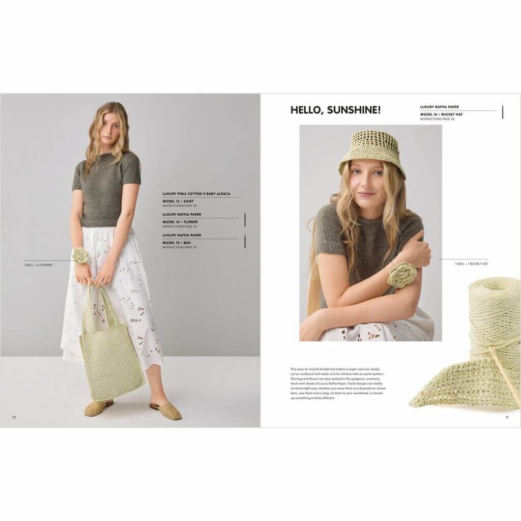 Rico Design Heft Luxury Knits Summer Pieces bei bei bei bei bei bei bei bei bei bei bei bei bei bei bei bei Lieblingsgarn