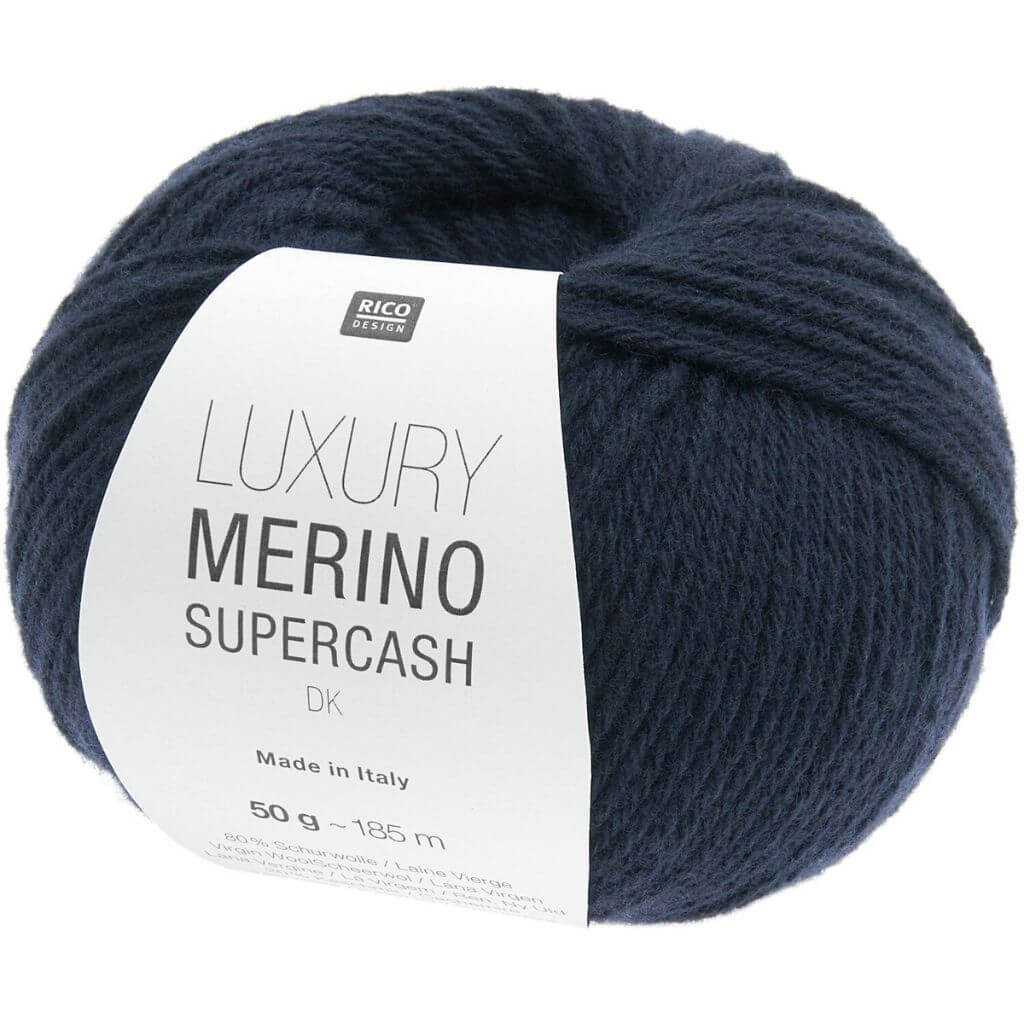 Rico Design 005 - Marine Rico Design Luxury Merino Supercash dk 50g Lieblingsgarn