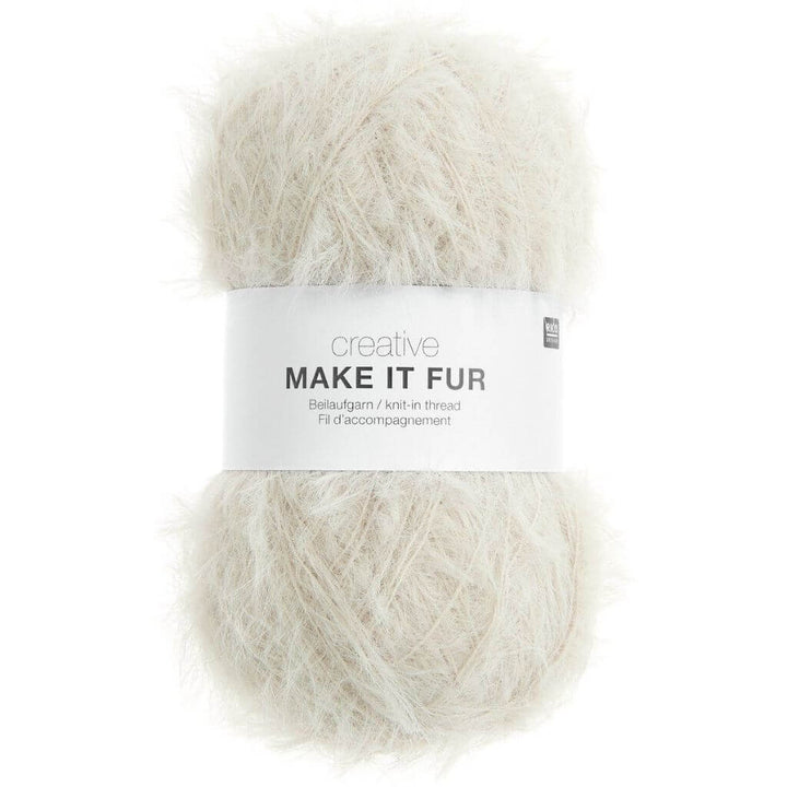 Rico Design 003 - taupe Rico Design Creative Make It Fur 50g Lieblingsgarn