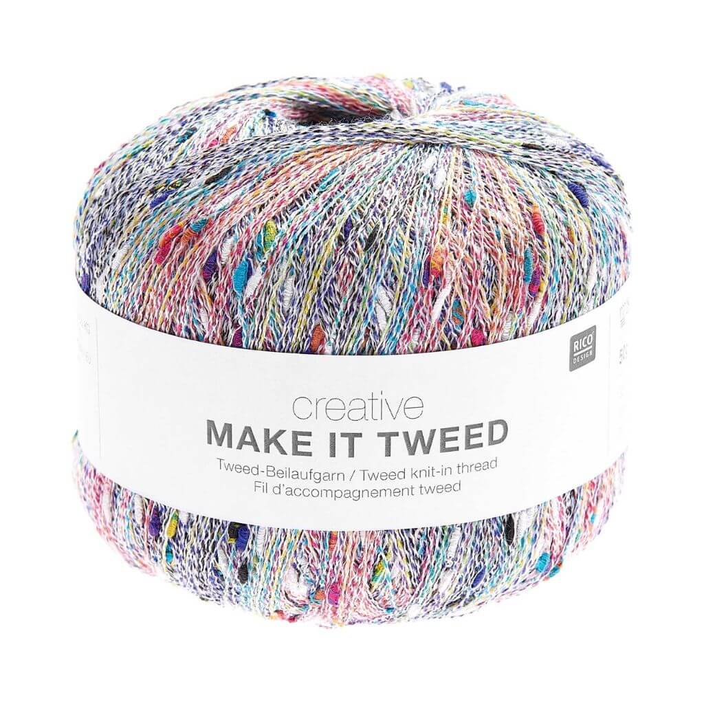 Rico Design 001 - Multicolor Rico Design Creative Make It Tweed 50g Lieblingsgarn