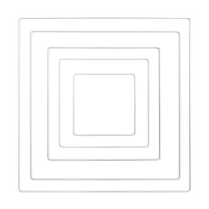 Rico Design Rico Metallring Quadrat Weiss 10 - 30 cm bei bei bei bei bei bei bei bei bei bei bei bei bei bei Lieblingsgarn