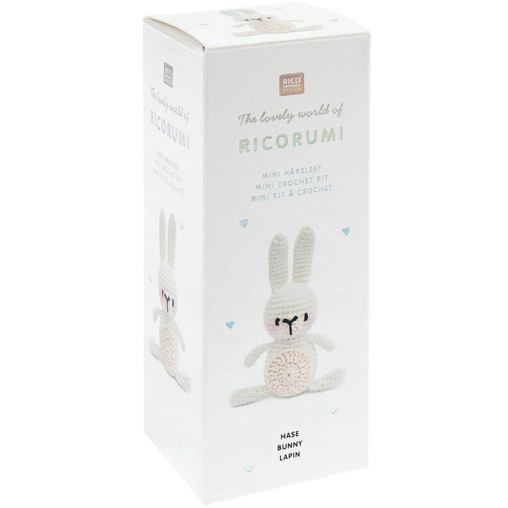 Rico Design Ricorumi Mini Easy Häkelset "Häschen" bei bei bei bei bei bei bei bei bei bei bei Lieblingsgarn